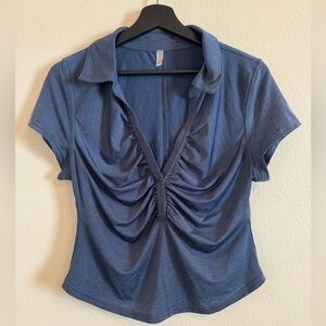 Free People FP Movement On the Fairway Polo